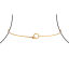 Image de 1 Pièce Collier Tour de Cou en 304 Acier Inoxydable Rond 43cm Long