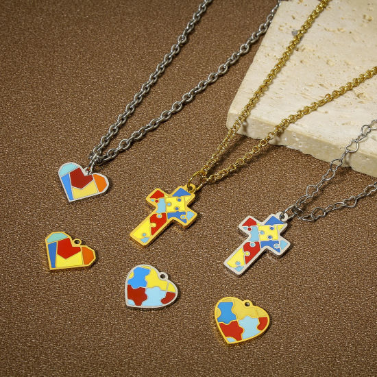 Picture of 304 Stainless Steel Charms Geometric