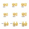 Picture of Brass Rubber Stopper Slider Adjustable Beads Round