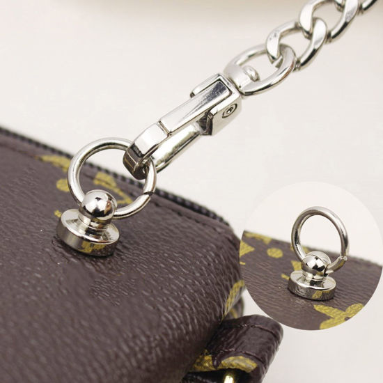 Immagine di 10 Seri Lega Accessori Borsa Borsa fai da te Multicolore Dentaruolo 15mm x 10mm