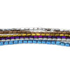 Picture of Hematite ( Natural ) Beads For DIY Jewelry Making Rectangle Cuboid Multicolor About 5mm x 3mm