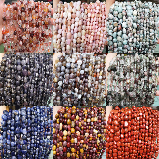 Picture of Gemstone ( Natural ) Loose Beads For DIY Jewelry Making Irregular