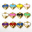 Immagine di 1 Pz 304 Acciaio Inossidabile Charms Cuore Placcato Oro 18K Smalto 17mm x 16.5mm