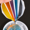Picture of Silicone Distributing Cup Liquid Pigment Color Mixing For DIY Epoxy Resin Crafts Making Tools White 9cm x 7.9cm