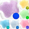 Picture of Glow In The Dark Glass Seed Beads Round Multicolor Bubble No Hole