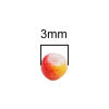 Bild von 10 Gramm Glas Rocailles Rocailles Perlen Rund Rocailles Bunt Farbverlauf ca. 3mm D.