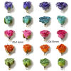 Imagen de 1 Unidad Artesanial Resina Flor Real Colgantes Flor Hoja 3D Multicolor Multicolor 20mm x 16mm