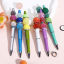 Image de 10 Pcs Perles pour DIY Fabrication de Bijoux en Résine Rond Couleur Mélangée Au Hasard