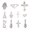 Picture of Eco-friendly 304 Stainless Steel Simple Charms Silver Tone Heart Hollow