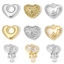 Picture of Eco-friendly Brass Valentine's Day Charms Real Gold Plated Heart