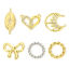 Picture of Eco-friendly 304 Stainless Steel Stylish Charms Multicolor Bowknot Heart