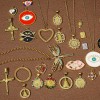 Picture of Eco-friendly Brass Religious Charms Real Gold Plated Jesus