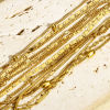 Picture of Vacuum Plating 304 Stainless Steel Handmade Link Chain Anklet 18K Gold Plated 22cm(8 5/8") long
