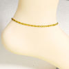 Picture of Vacuum Plating 304 Stainless Steel Handmade Link Chain Anklet 18K Gold Plated 22cm(8 5/8") long