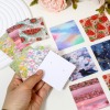 Picture of Art Paper Jewelry Earrings Display Card Multicolor Square 6cm x 6cm