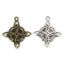 Image de 20 Pcs Pendentifs Religieux Multicolore Nœud celtique Creux