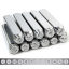Picture of Steel Punch Metal Stamping Tools Rectangle Cuboid Silver Tone 6.4cm x 1cm
