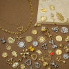 Imagen de 2 Unidades Respetuoso del Medio Ambiente Latón día de San Valentín Colgantes Charms Corazón Oro Real Chapado Claro Circón Artificial