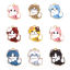 Picture of Zinc Based Alloy Charms Multicolor Cat Animal Enamel 22mm x 17mm