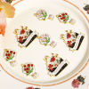 Picture of Zinc Based Alloy Mother's Day Charms Gold Plated Multicolor Envelope Flower Enamel