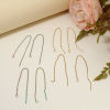Picture of Vacuum Plating 304 Stainless Steel Ear Thread Threader Earrings With Loop 10.5cm, Post/ Wire Size: (21 gauge)