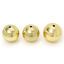Picture of Eco-friendly Brass Simple Beads For DIY Jewelry Making 18K Real Gold Plated Ball