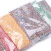 Picture of 10 Grams (Approx 70 PCs/Gram) Glass Seed Beads Round Bugle Multicolor Pearlized About 2.5mm Dia.
