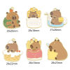 Picture of Zinc Based Alloy Charms Gold Plated Multicolor Capybara Animal Enamel
