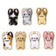 Image de 10 Pcs Breloques en Alliage de Zinc Doré Multicolore Chien Animal Émail 25mm x 16mm