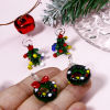 Изображение 1 ШТ Лэмпворк Подвески " Рождественская елка " Зеленый Трехмерный
