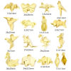 Picture of Eco-friendly Brass Origami Charms 18K Real Gold Plated Animal