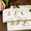 Immagine di 10 Pz 304 Acciaio Inossidabile Orecchini con Ganci a Filo per Orecchio per Accessori per la Creazione di Gioielli Fai-da-te Con Clip A Pizzico