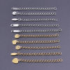 Picture of 304 Stainless Steel Extender Chain For Necklace Bracelet Jewelry Making