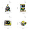 Imagen de 1 Unidad Galaxia Pin Broches Ventalla Universo Galaxia Multicolor Esmalte