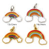 Picture of 304 Stainless Steel Charms Multicolor Rainbow With Jump Ring