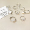 Picture of Eco-friendly Brass Ins Style Open Semi Mount Ring For DIY Pearl Setting Bee Animal Round Multicolor