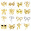 Picture of Eco-friendly Brass Clothes Charms Multicolor Bowknot Micro Pave Clear Cubic Zirconia