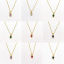Picture of Eco-friendly Exquisite Birthstone 18K Gold Plated Multicolor Brass & Cubic Zirconia Link Cable Chain Owl Animal Micro Pave Pendant Necklace For Women Party