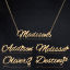 Immagine di 1 Pz 304 Acciaio Inossidabile Ciondolo Connettore Lettera Personalizzato Con Nome Personalizzato