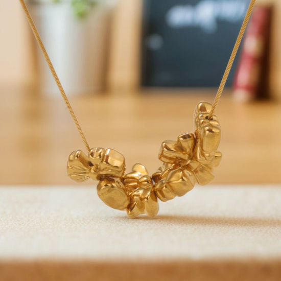 Immagine di 5 Pz 304 Acciaio Inossidabile Ciondoli Cravatta a Farfalla 3D