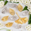 Bild von 10 Stück 304 Edelstahl Charms Blätter