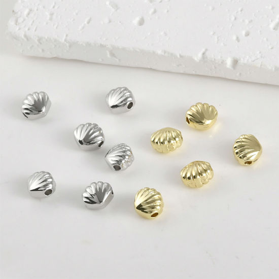 Picture of Hypoallergenic Brass Ocean Jewelry Beads For DIY Jewelry Making Multicolor Shell Star Fish