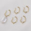Picture of Hypoallergenic Brass Simple Ear Cuffs Clip Wrap Earrings Multicolor U-shaped