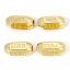 Picture of Eco-friendly Brass Retro Beads For DIY Jewelry Making 18K Real Gold Plated Hexagonal Prism