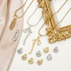 Picture of Eco-friendly Vacuum Plating 304 Stainless Steel Exquisite Charms Multicolor Bowknot