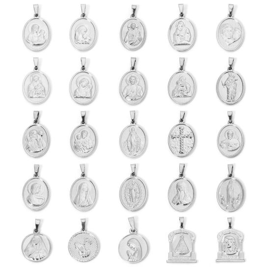 Изображение 2 ШТ 304 Нержавеющая Сталь Подвески Серебряный Тон