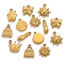 Image de 5 Pcs Breloques en 304 Acier Inoxydable