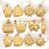 Bild von 5 Stück 304 Edelstahl Charms