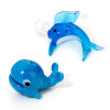 Picture of Lampwork Glass Ocean Jewelry Pendants Jellyfish Blue Whale Animal 3D
