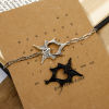 Picture of Zinc Based Alloy Halloween Connectors Charms Pendants Multicolor Halloween Bat Animal Wing 4.9cm x 1.9cm